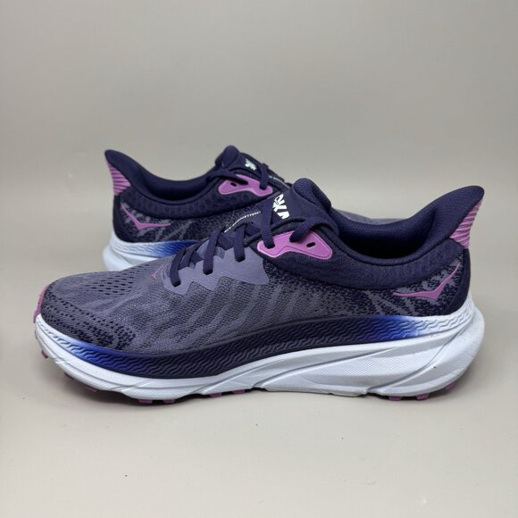 Hoka Challenger ATR 7 Trail Gray Low Running Sneaker Shoes 1134498 Womens 9.5B - Picture 2 of 9